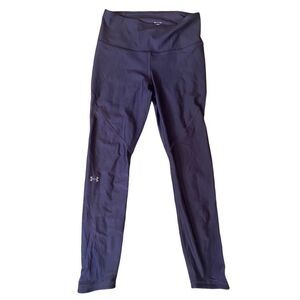 Women's HeatGear® Armour Plum No-Slip Waistband Leggings Size S